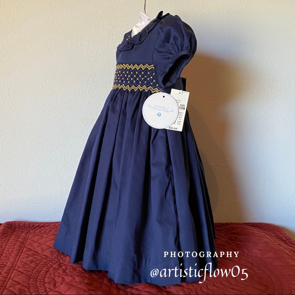 Every Little Girl Should Have A Navy Dress - Picture 3 of 9
